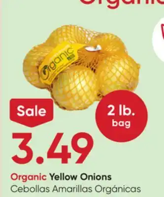 Stater Bros Organic Yellow Onions offer