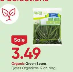 Stater Bros Organic Green Beans offer