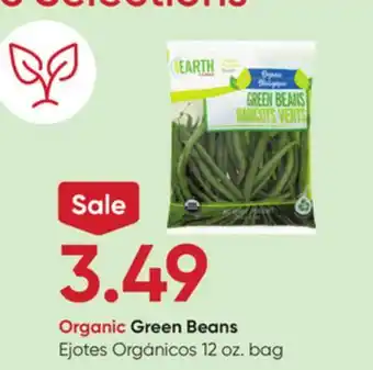 Stater Bros Organic Green Beans offer