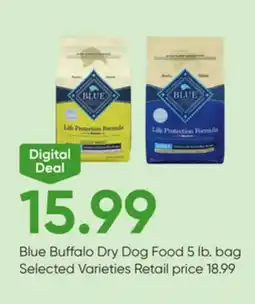 Stater Bros Blue Buffalo Dry Dog Food offer