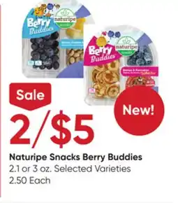 Stater Bros Naturipe Snacks Berry Buddies offer
