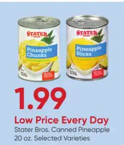 Stater Bros Stater Bros. Canned Pineapple offer