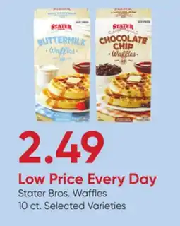Stater Bros Stater Bros. Waffles offer