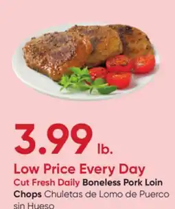 Stater Bros Boneless Pork Loin Chops offer