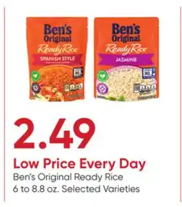 Stater Bros Ben's Original Ready Rice offer