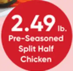 Stater Bros Pre-Seasoned Split Half Chicken offer