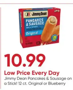 Stater Bros Jimmy Dean Pancakes & Sausage on a Stick! offer