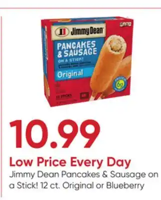 Stater Bros Jimmy Dean Pancakes & Sausage on a Stick! offer