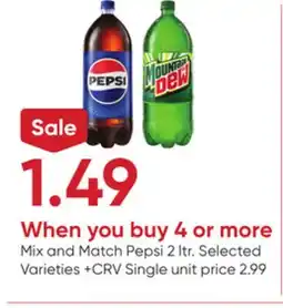 Stater Bros Pepsi offer