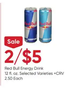 Stater Bros Red Bull Energy Drink offer