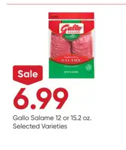 Stater Bros Gallo Salame offer