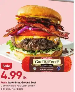 Stater Bros Stater Bros. Ground Beef offer