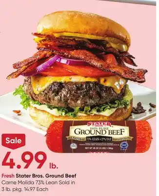 Stater Bros Stater Bros. Ground Beef offer