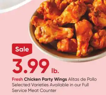 Stater Bros Fresh Chicken Party Wings offer