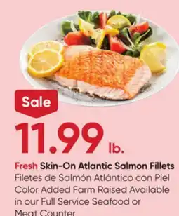 Stater Bros Skin-On Atlantic Salmon Fillets offer
