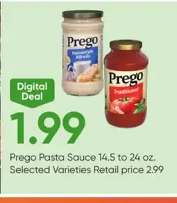Stater Bros Prego Pasta Sauce offer