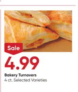 Stater Bros Bakery Turnovers offer