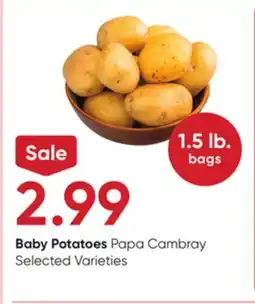 Stater Bros Baby Potatoes offer