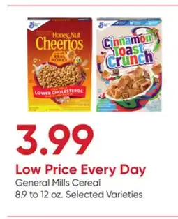 Stater Bros General Mills Cereal offer