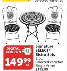 Vons Signature SELECT Bistro Sets offer