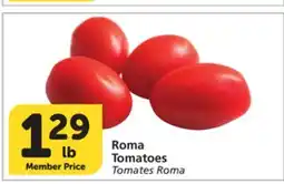 Vons Roma Tomatoes offer