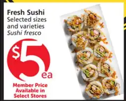Vons Fresh Sushi offer