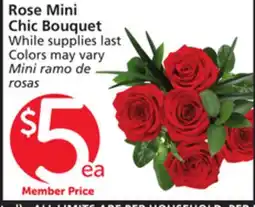 Vons Rose Mini Chic Bouquet offer