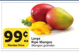 Vons Large Ripe Mangos offer