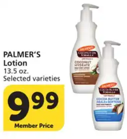 Vons PALMER'S Lotion offer