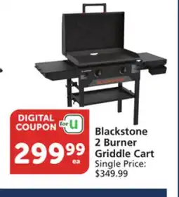 Vons Blackstone 2 Burner Griddle Cart offer