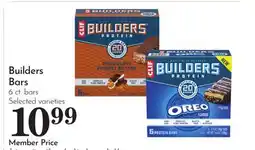 Pavilions Builders Bars offer
