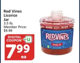 Vons Red Vines Licorice Jar offer