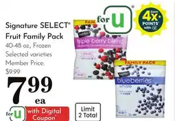 Pavilions Signature SELECT Fruit Family Pack offer