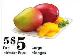 Pavilions Large Mangos offer