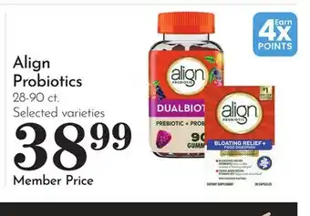 Pavilions Align Probiotics offer
