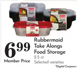 Pavilions Rubbermaid Take Alongs Food Storage offer