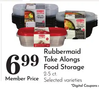 Pavilions Rubbermaid Take Alongs Food Storage offer