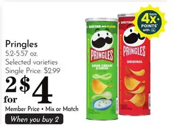 Pavilions Pringles offer