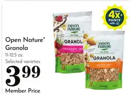 Pavilions Open Nature Granola offer