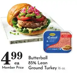 Pavilions Butterball 85% Lean Ground Turkey offer