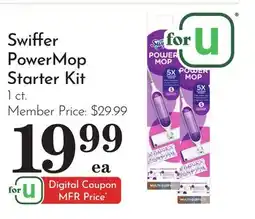 Pavilions Swiffer PowerMop Starter Kit offer