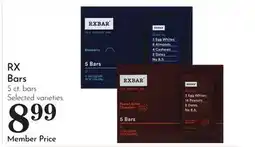 Pavilions RX Bars offer