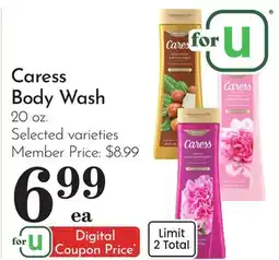 Pavilions Caress Body Wash offer