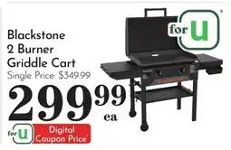 Pavilions Blackstone 2 Burner Griddle Cart offer