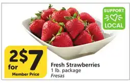 Albertsons Fresh Strawberries offer