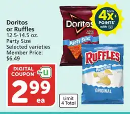 Albertsons Doritos or Ruffles offer