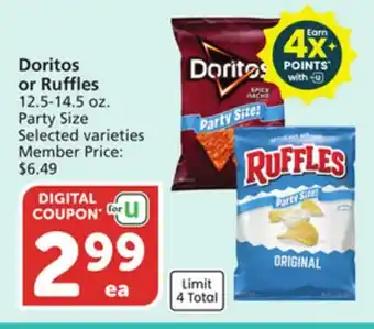 Albertsons Doritos or Ruffles offer
