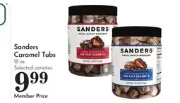 Pavilions Sanders Caramel Tubs offer