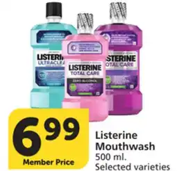 Albertsons Listerine Mouthwash offer