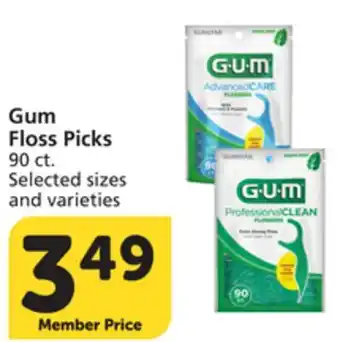 Albertsons Gum Floss Picks offer